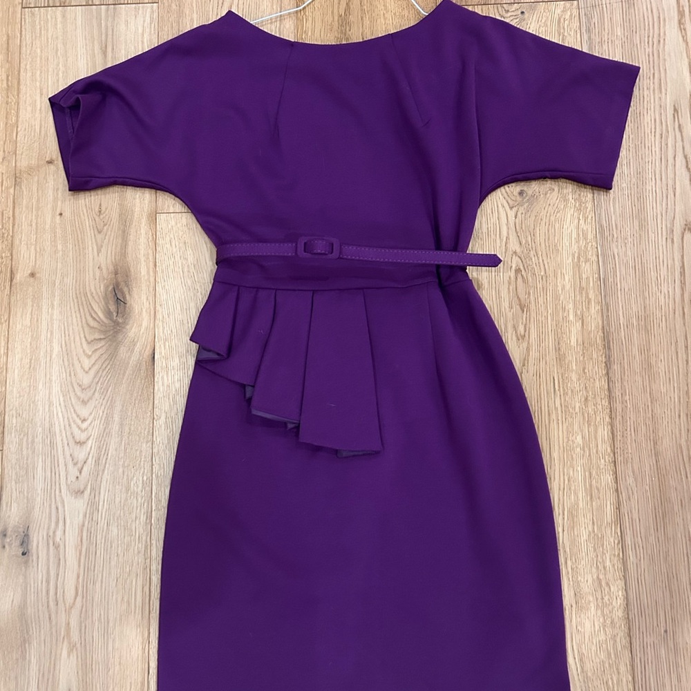Julian Taylor Deep Purple Dress